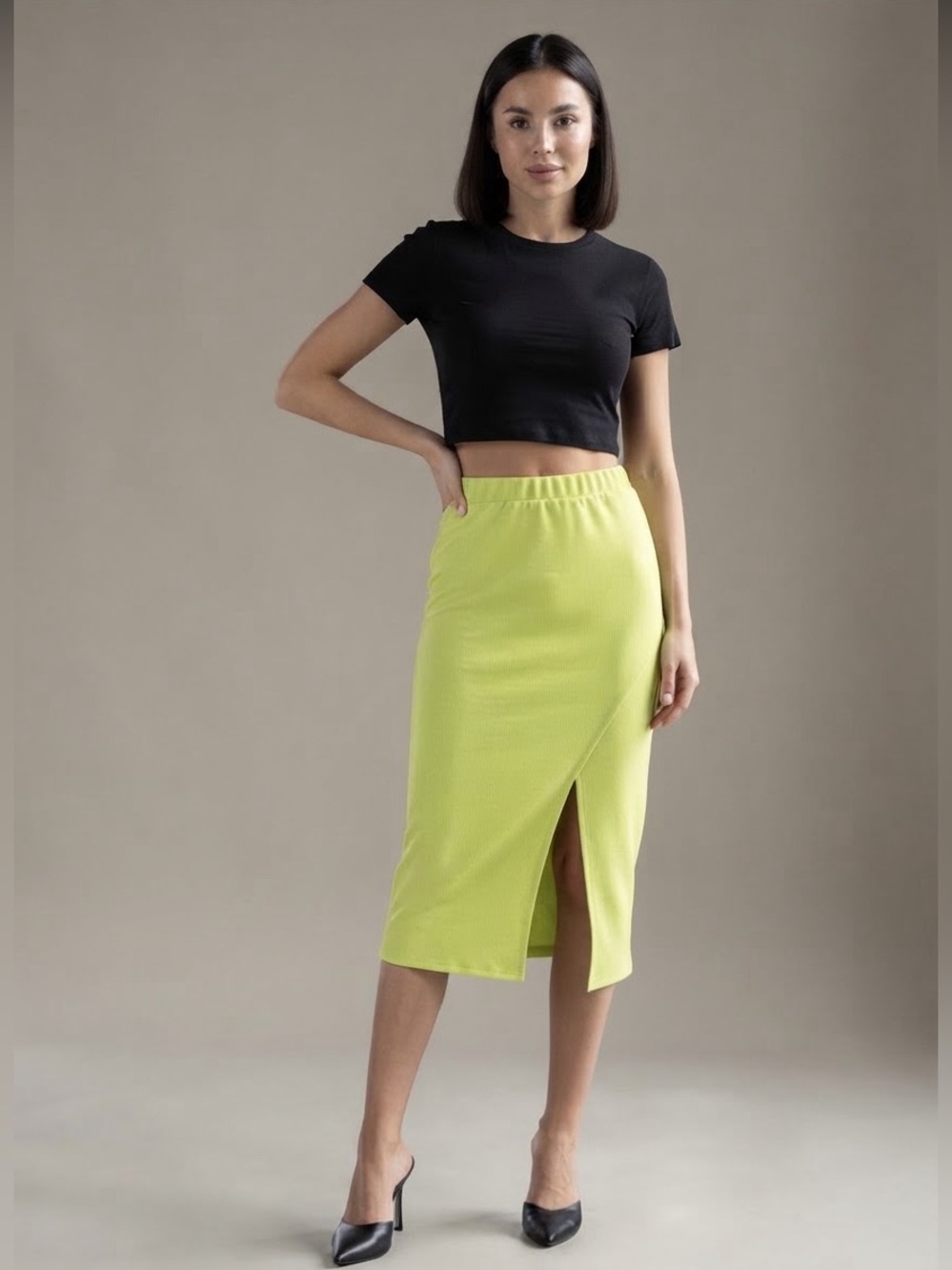 21 Saints Lime Green Women's Skirt